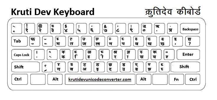 hindi typing kruti dev chart pdf